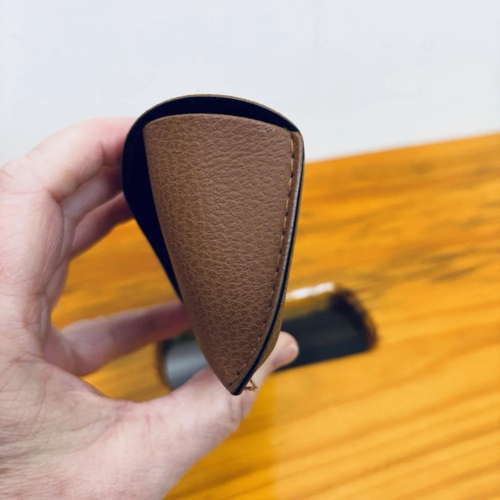 Ray Ban Brown Glasses Case Snap Closure Lined‎ Interior - Case Only